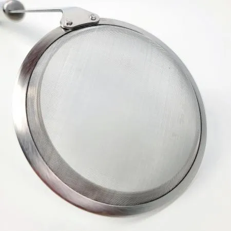304 스텐 촘촘한 불순물 기름제거 거름망 국자 10-30cm 이미지
