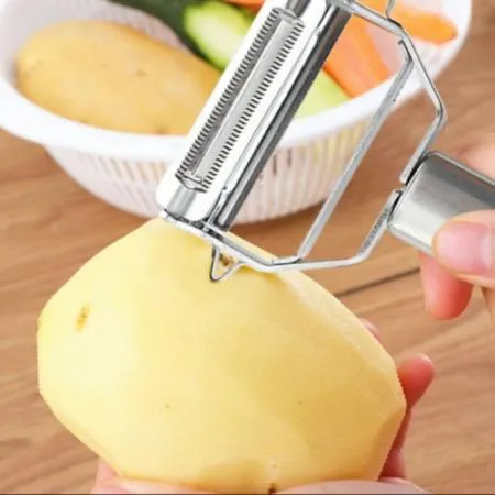 304 스텐 만능 채칼 야채칼 필러 감자필러 양배추칼 이미지