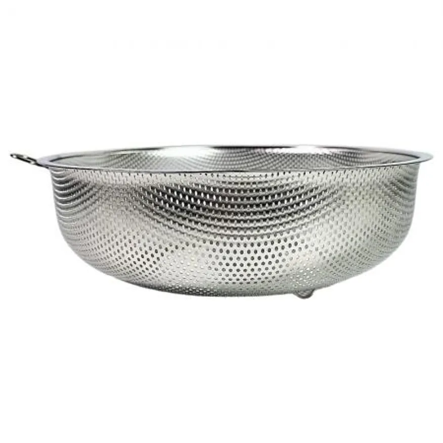 304 스텐 고리형 물빠짐 채반 소쿠리 28cm 이미지