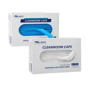 뽑아쓰는 부직포 일회용 위생모자 조리모자 일회용위생모 50매 박스형