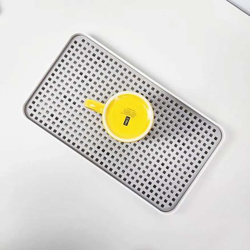 물 빠짐 컵 건조대 싱크대 미니 식기건조대 분리형-사각형 이미지