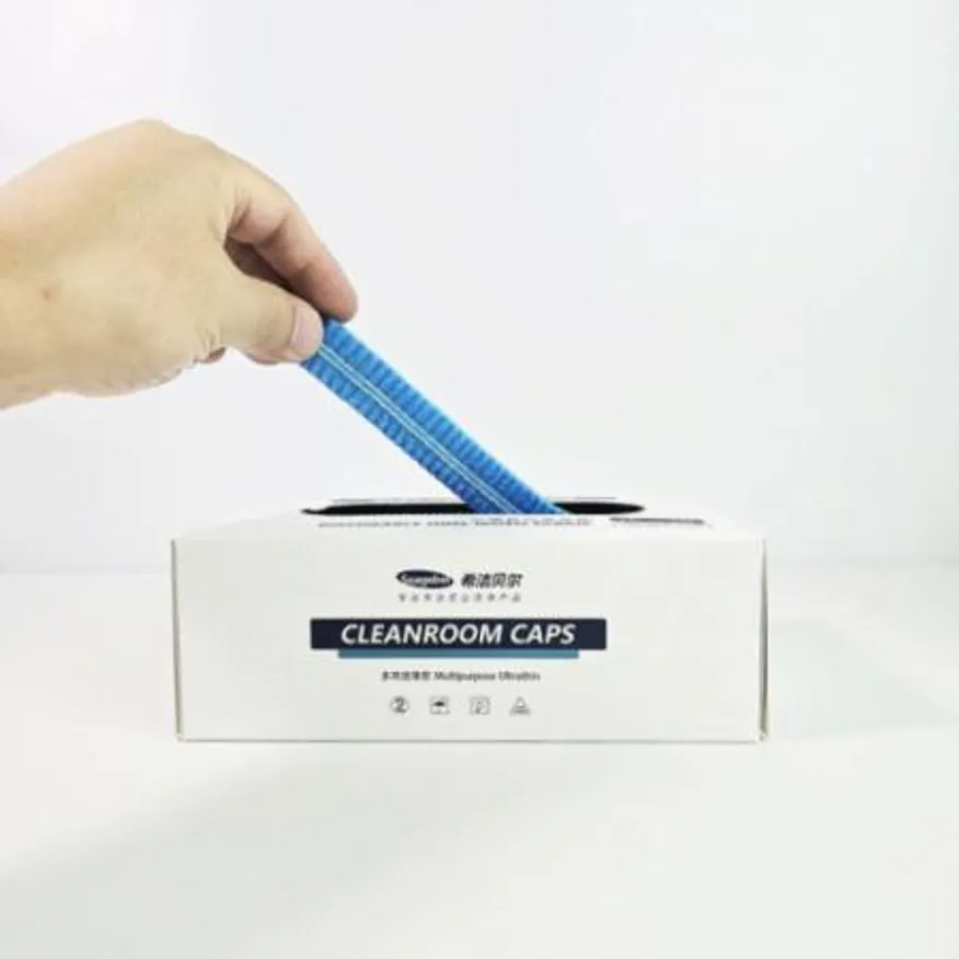 뽑아쓰는 부직포 일회용 위생모자 조리모자 일회용위생모 50매 박스형 이미지