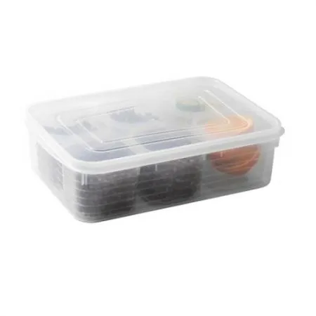 냉동밥 보관용기 전자렌지 사용 반찬밀폐 소분용기 투명 소 6P+대 1P