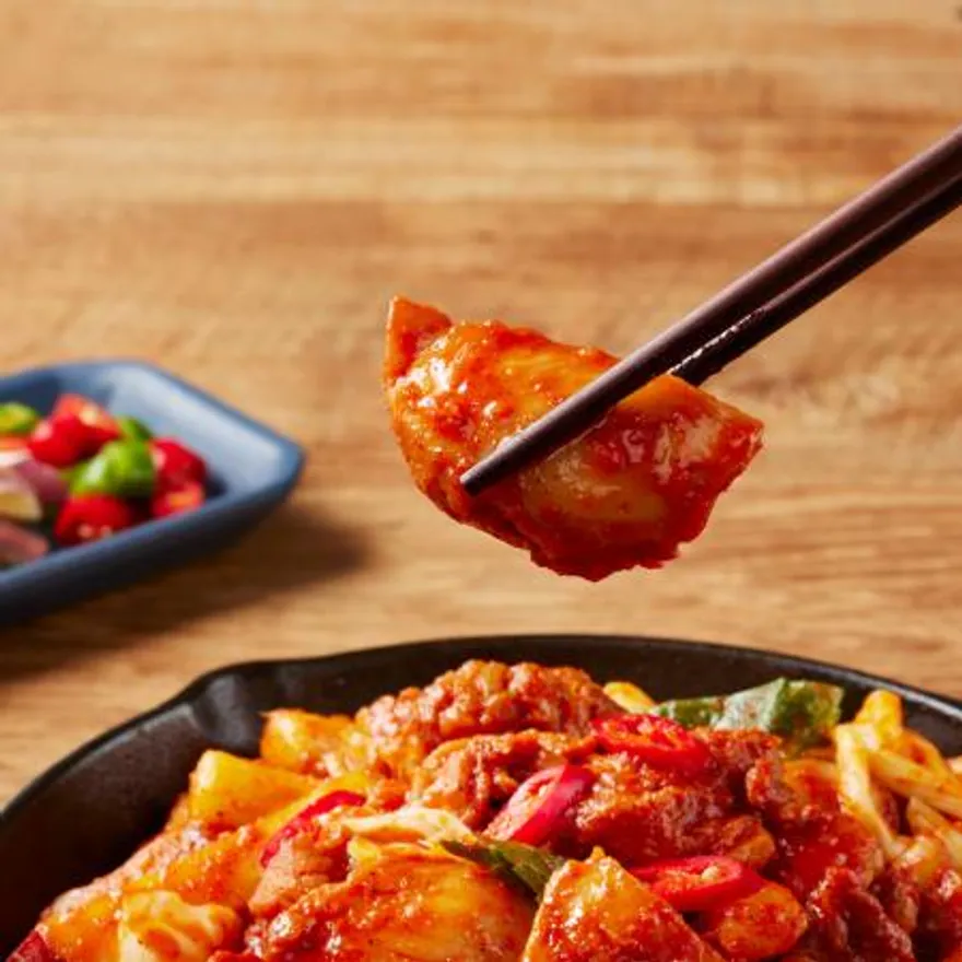 야식만참 춘천식 닭갈비 500g 이미지