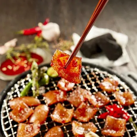 야식만참 숯불돼지껍데기 250g