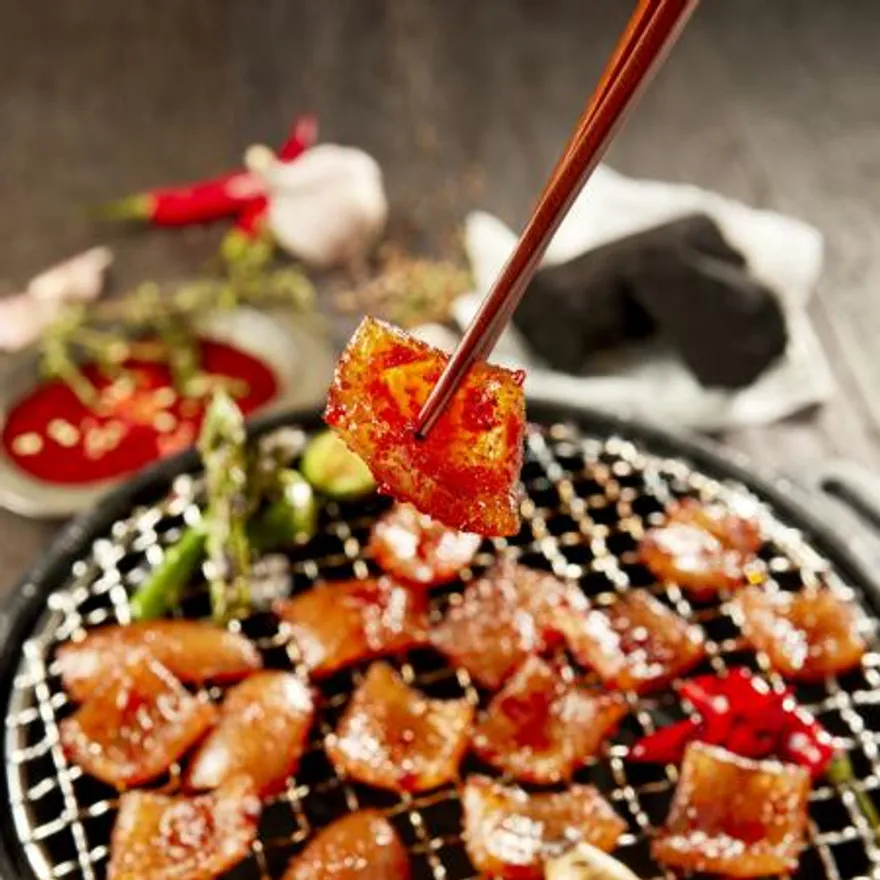 야식만참 숯불돼지껍데기 250g 이미지