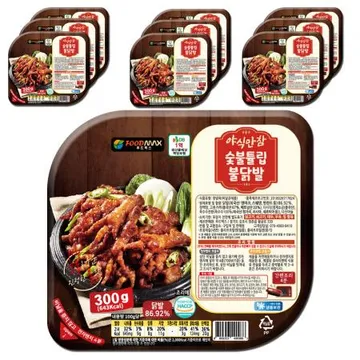 야식만참 숯불튤립불닭발 300g 10개