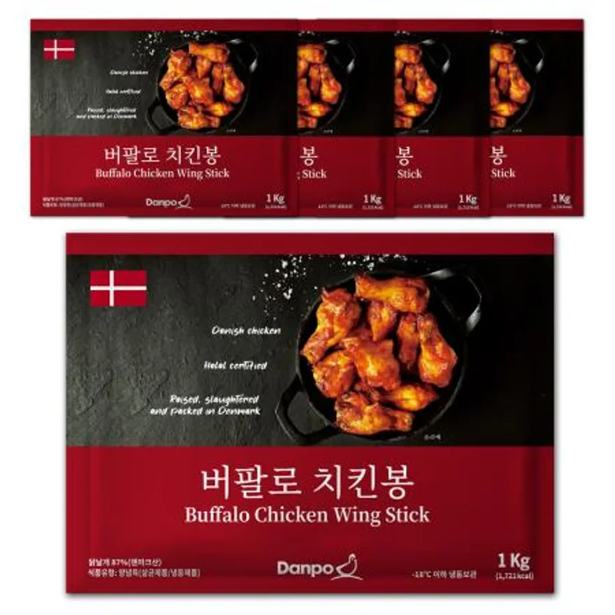 덴포 버팔로 치킨봉 1Kg 5개 이미지