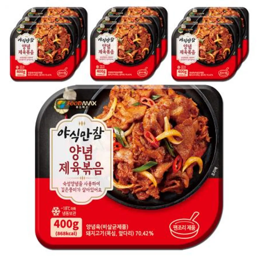야식만참 양념제육볶음 400g 10개 이미지