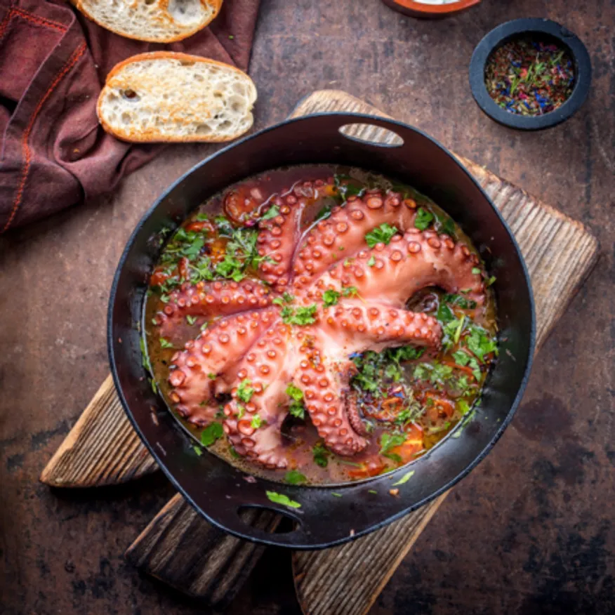 자숙 냉동 삶은 데친 필리핀 문어 뽈뽀 10kg 7미 업소용 이미지