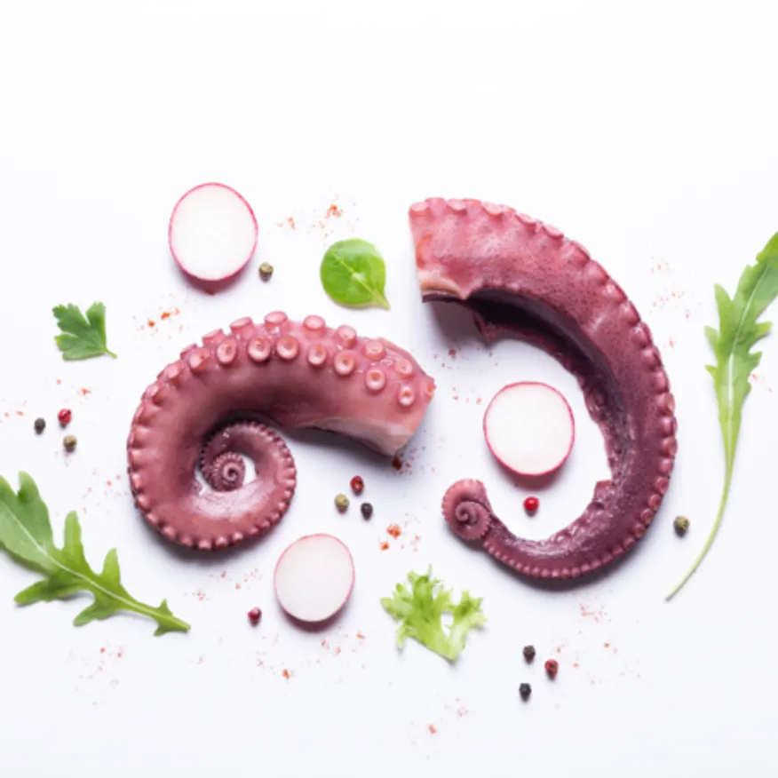 자숙 문어 다리 냉동 삶은 필리핀 문어 10kg 벌크 업소용 문어족 뽈뽀 300up 이미지