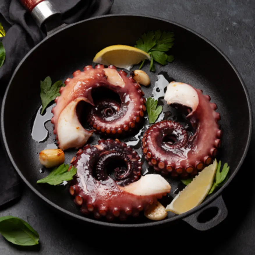 자숙 문어 다리 냉동 삶은 필리핀 문어 9kg 2족 업소용 문어족 뽈뽀 이미지