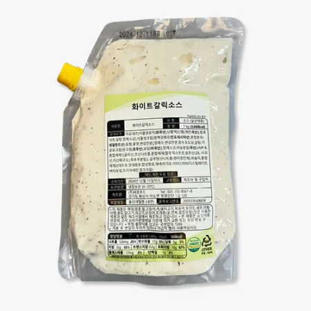 [피자다] 바로푸드 화이트갈릭소스 (1kg)