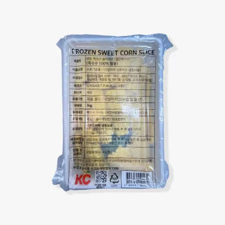 [피자다] 냉동 절단옥수수 (1kg)