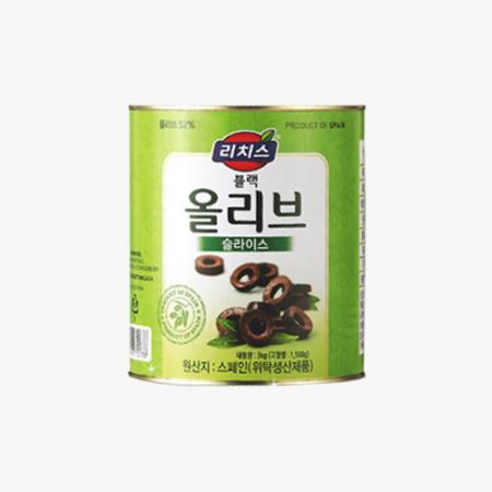 [피자다] 리치스 슬라이스 블랙 올리브 (3kg)