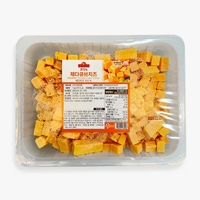 [피자다] 코다노 체다큐브치즈 (1kg) 이미지