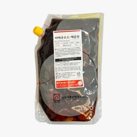 [피자다] 태원식품 바베큐소스-매운맛 (2kg) 이미지