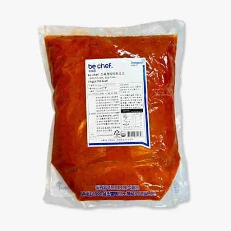 [피자다] 동원홈푸드 삼조쎌텍 스파게티미트소스 (3kg)