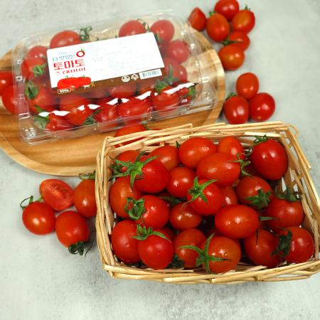 [무료배송]스테비아 방울 토마토 500g 4팩 2kg