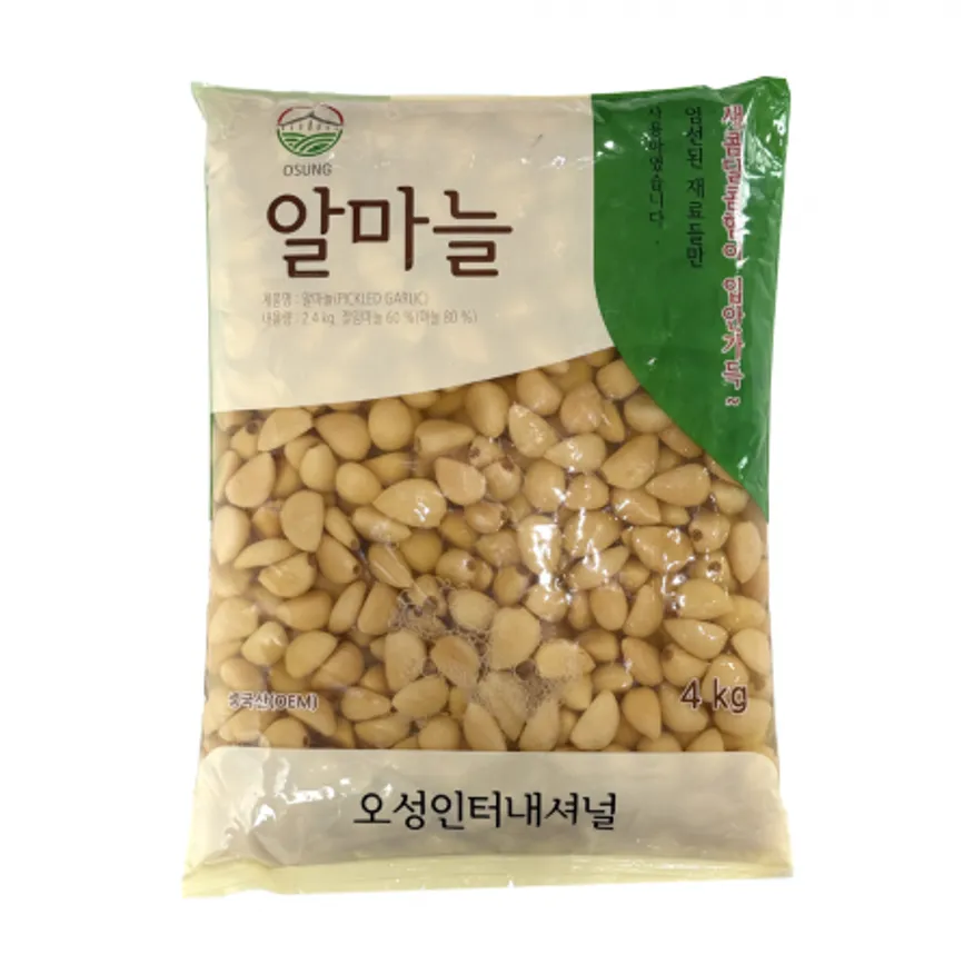 간장 알마늘지 4kg 장아찌 밑반찬 대용량 이미지