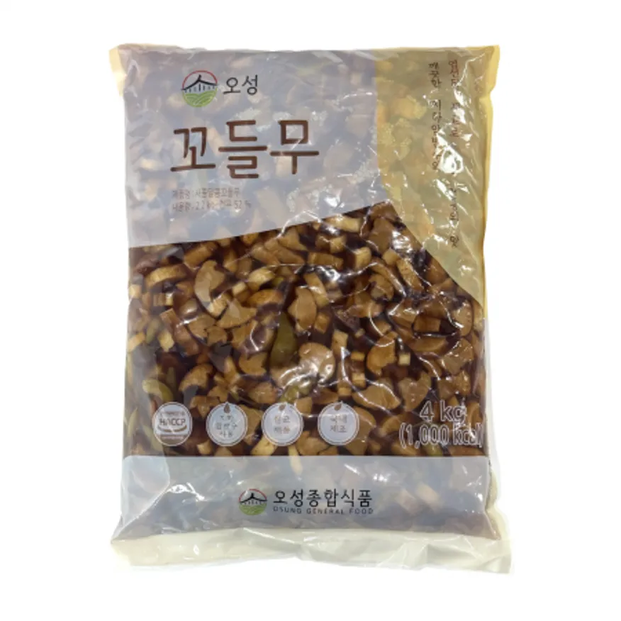 간장 꼬들무 10kg 꼬들단무지 대용량 반찬용 이미지