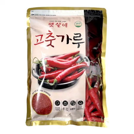 햇살애 고춧가루 1kg 보통맛 굵은가루 수입