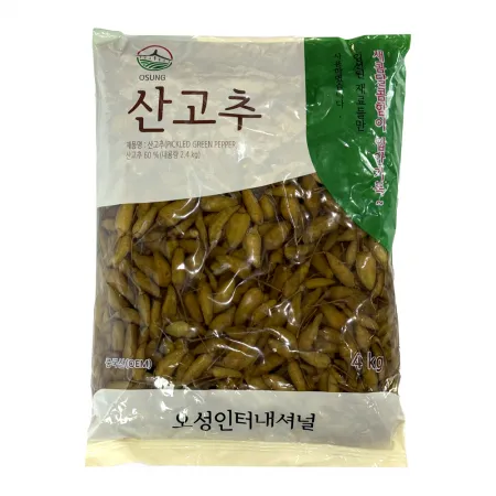 산고추 4kg 고추절임 대용량 반찬 이미지
