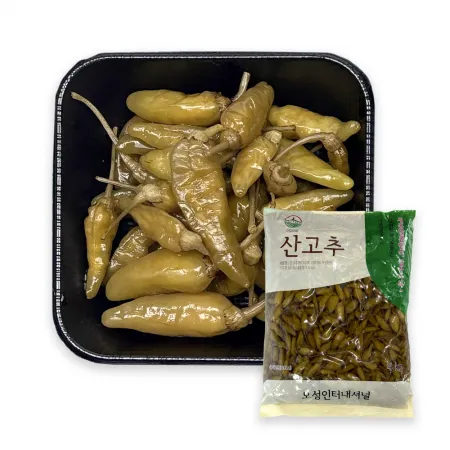 산고추 500g 고추절임 장아찌 반찬