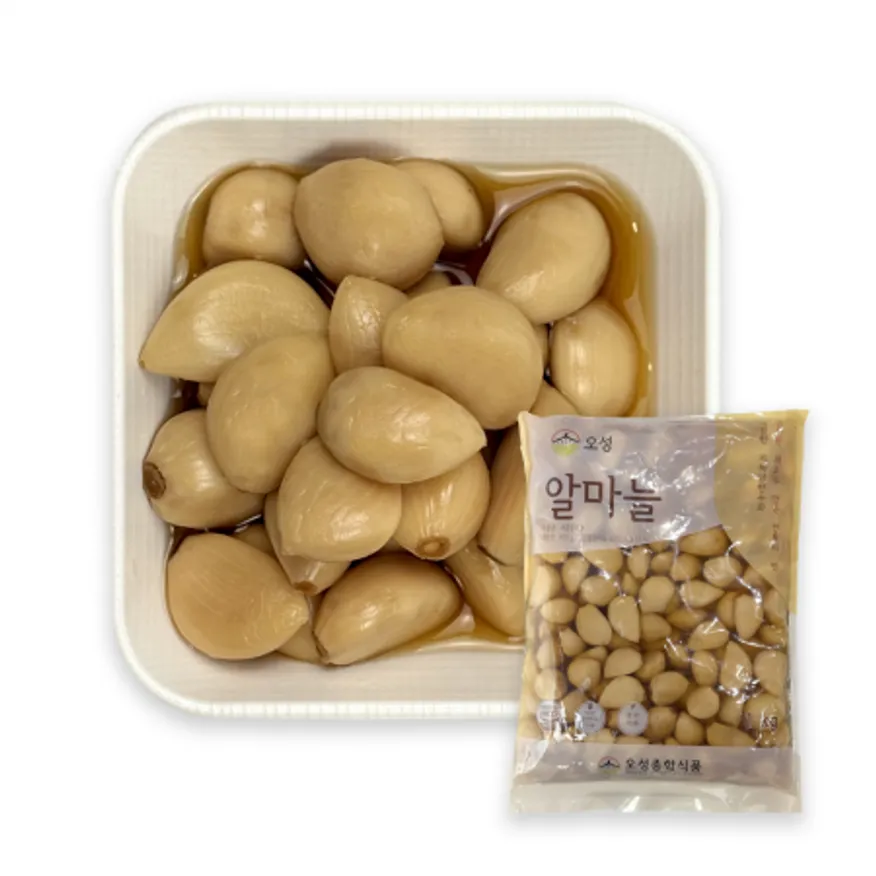 국내제조 간장 알마늘지 1kg 장아찌 밑반찬 이미지