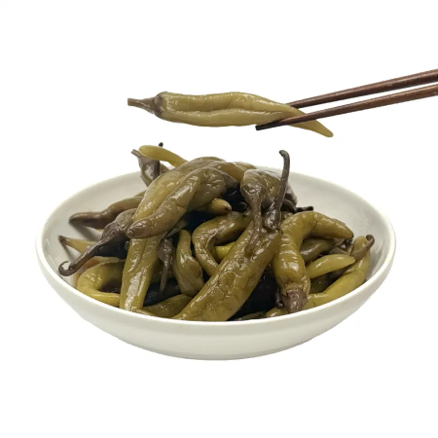 국내제조 고추지 절임 1kg 간장고추 대용량 반찬용 이미지