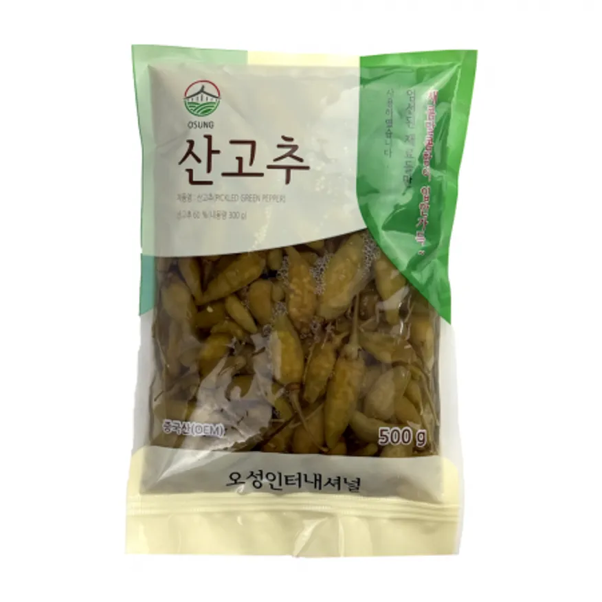 산고추 500g 고추절임 장아찌 반찬 이미지