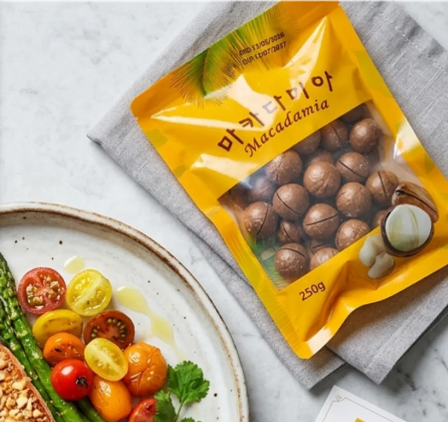 마카다미아 통 견과류 250g 이미지
