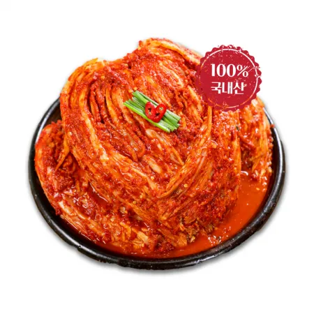 시원정김치 국내산 3kg 당일제조 포기김치 배추
