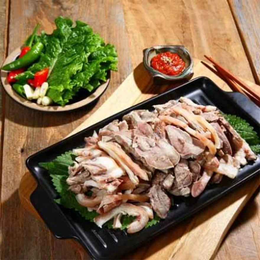또순이 돼지 슬라이스 머리고기 2kg 이미지