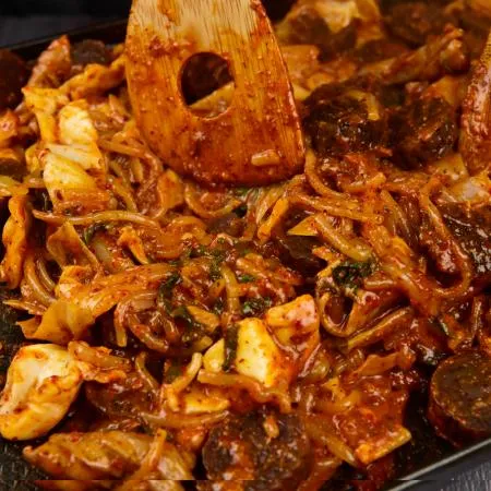 또순이 양념순대곱창볶음 1kg-2인분 이미지