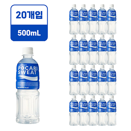 포카리스웨트 [페트,500ml*20EA/BOX]