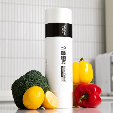 국산 업소용 두꺼운 위생 크린 롤백 대용량 위생팩 소형 17x25cm 500매x20개