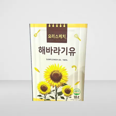 업소용 요리스케치 나비촌 해바라기유 18L(직배송)