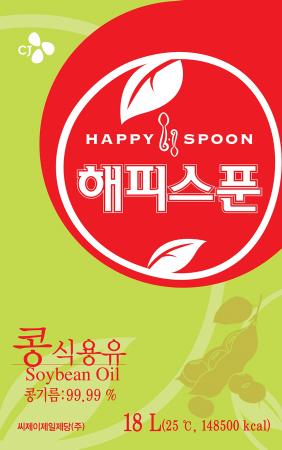 업소용 CJ 해피스푼 대두유 18L(직배송)