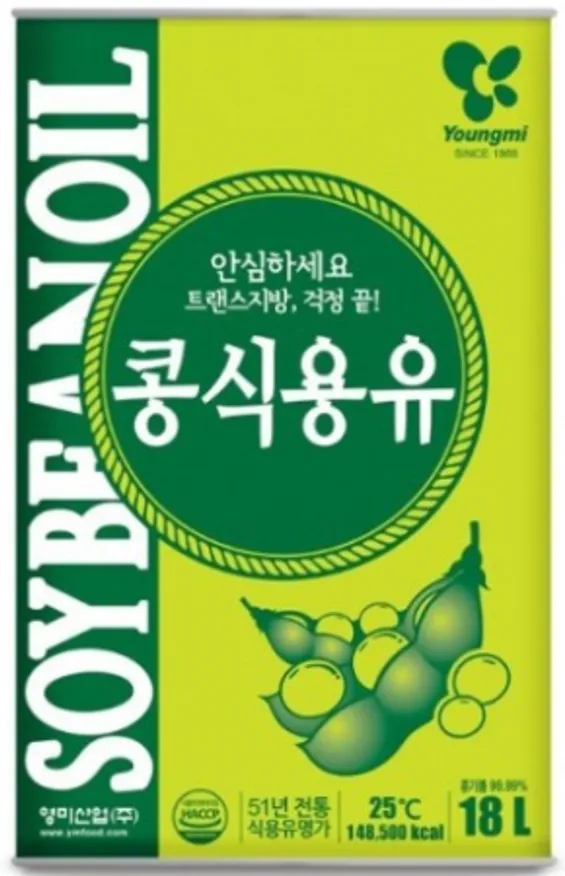 업소용 영미 콩(대두유) 18L 식용유(직배송) 이미지