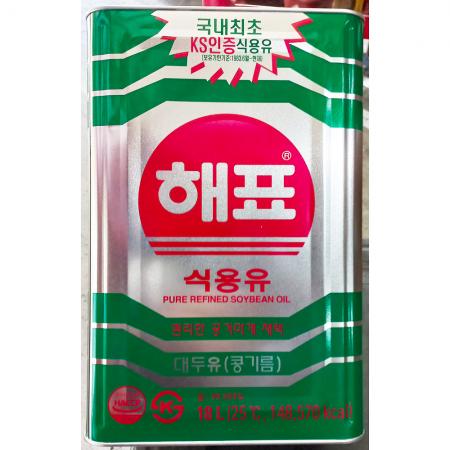 업소용 해표 콩(대두유)식용유 18L(직배송)