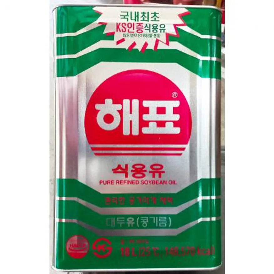 업소용 해표 콩(대두유)식용유 18L(직배송) 이미지