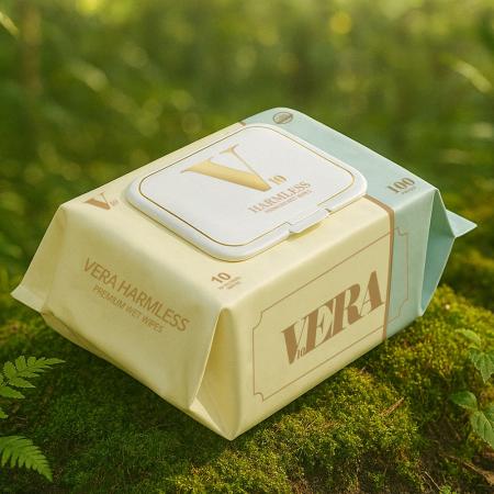 [VERA] 베라 무해력 물티슈 100매x20팩 (평량53g 200x 150) 아기물티슈 유아물티슈