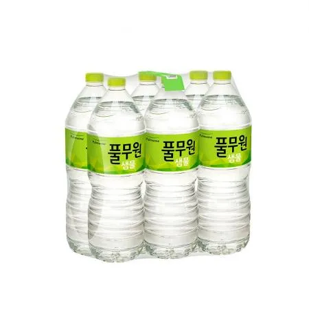 풀무원샘물 무라벨 생수 2L x 12개