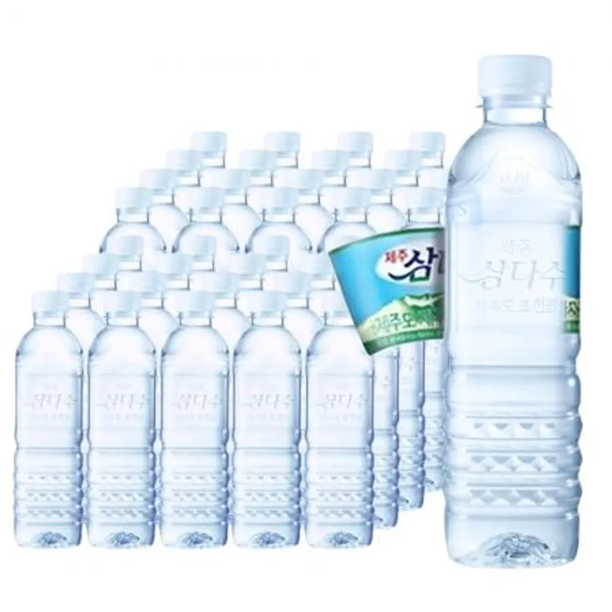 삼다수 무라벨 생수 500mlx60병 먹는샘물 이미지