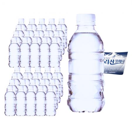 지리산 물하나 무라벨 330mlx40병 생수 샘물