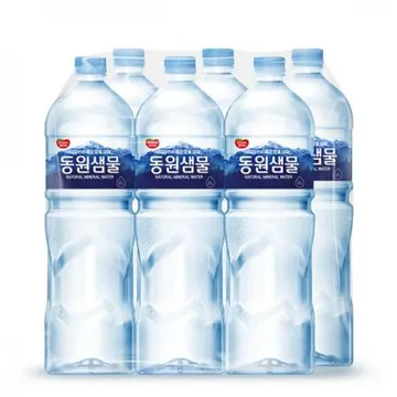 동원샘물 2L x 6병 먹는샘물