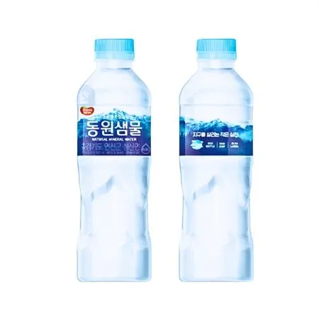 동원샘물 500ml x 80병 먹는샘물 이미지