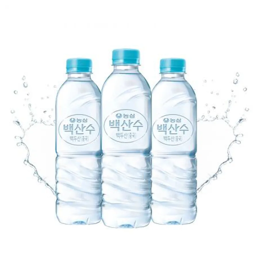 백산수 생수 무라벨 500ml x 80병 이미지