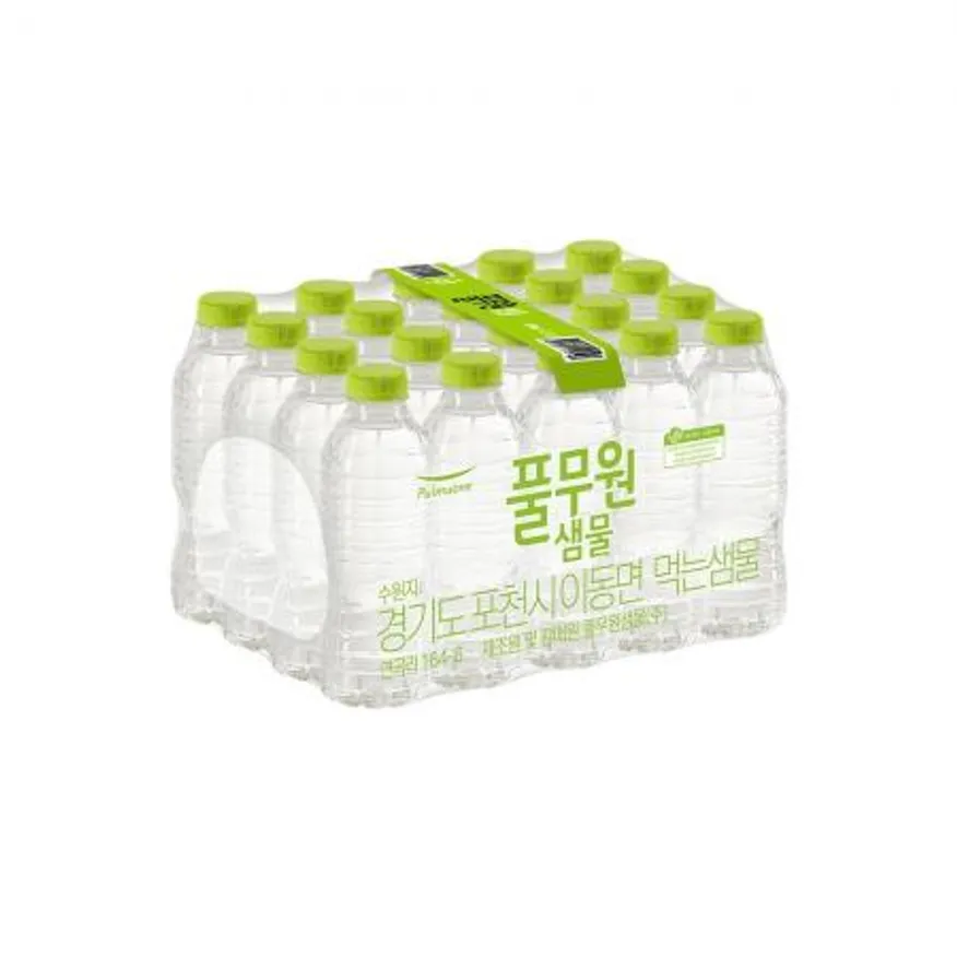 풀무원 생수 무라벨 330ml x 40병 이미지